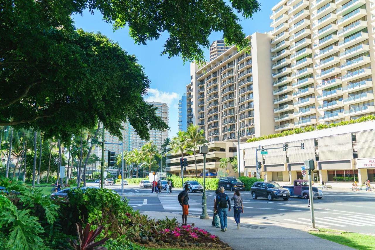 Aqua Palms Waikiki Aparthotel Honolulu Exterior foto